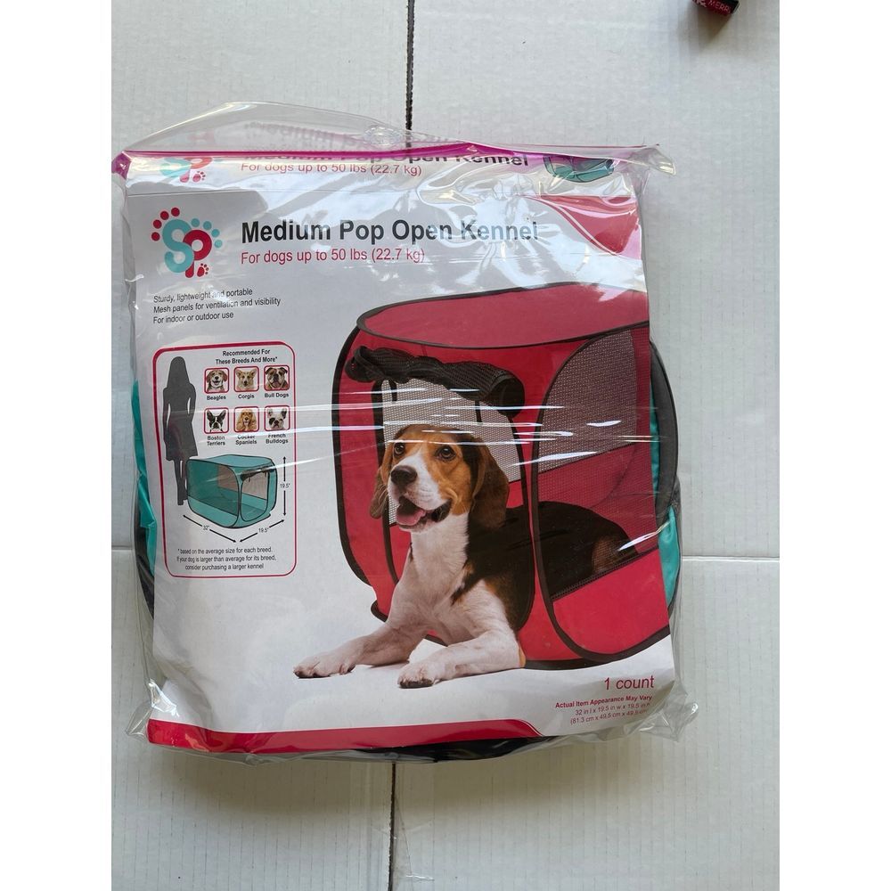 Mobile‎ & Portable New Dog Crate-Puppy, Travel
